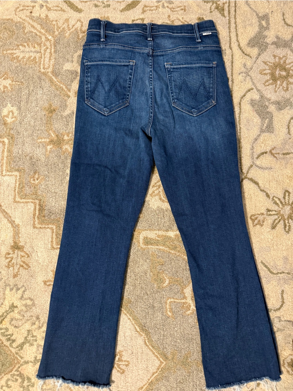 MOTHER The Hustler Ankle Fray jeans size 29